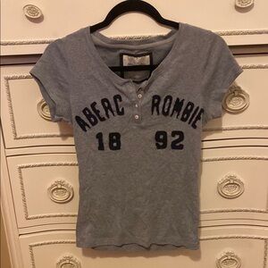 Abercrombie Gray Graphic Tee
